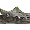 Crocs Baya Marble Fashion Outdoor Unisex Military Green Sandals 206935-3TC Crocs Baya Marble Fashion Outdoor Unisex Military Green Sandals 206935-3TC