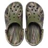 Crocs Baya Marble Fashion Outdoor Unisex Military Green Sandals 206935-3TC Crocs Baya Marble Fashion Outdoor Unisex Military Green Sandals 206935-3TC