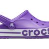 Crocs Bayaband Clog Wear-Resistant Cozy Beach Sports Unisex Purple Sandals 205089-520 Crocs Bayaband Clog Wear-Resistant Cozy Beach Sports Unisex Purple Sandals 205089-520