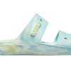 Crocs Classic Casual Fashion Unisex Blue Green Slippers “Blue Green” 207701-4SU