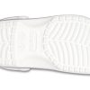 Crocs Classic Casual Unisex Metallic Silver Pink Sandals 207551-90H