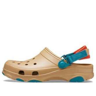 Crocs Classic Clog Beach Shoe Brown Yellow Unisex “Brown Yellow” 206340-265