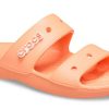 Crocs Classic Clog Cozy Unisex Red Slippers 206761-83E