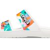 Crocs Classic Clog Cozy Unisex White Multi-Color Slippers “White” 207856-94S