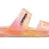 Crocs Classic Clog Marble Beach Unisex Red Multi-Color Slippers “Red” 207701-83F
