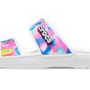 Crocs Classic Colorful Unisex White Pink Slippers “White Pink” 207771-102