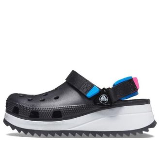 Crocs Classic Hiker Clog Sports Black Blue Red Sandals “Black Blue Red” 206772-001