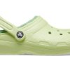 Crocs Classic Lined Unisex Blue Sandals 203591-335