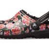 Crocs Classic Stay Warm Cozy Sports Unisex Black Red Sandals “Black Red” 205324-643