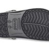 Crocs Crocband Logo Mania Beach Black Sandals 205914-066