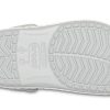 Crocs Crocband Logo Mania Beach Gray Sandals 205914-00J