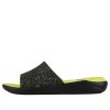 Crocs LiteRide Classic Sports Slippers Unisex Black Green 205941-060