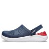 Crocs LiteRide Shoe Beach Sandals Unisex Blue Red 204592-4CC