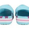 Crocs (PS) 4 Printing Outdoor Flat Heel Beach Sports Blue Sandals 206178-4O9
