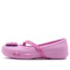Crocs (PS) Lina Flat Small Casual Pink Sandals 205040-6I2