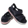 Crocs (PS) Velcro Flat Sports Deep Blue Sandals 14854-462