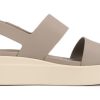 Crocs (WMNS) Brooklyn Thick Sole Sandals Gray 206453-15W