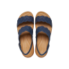 Crocs (WMNS) Brooklyn Woven Wedge Sandals “Blue Brown” 209977-410