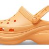 Crocs (WMNS) Classic Clog Retro Crocs Thick Sole Orange Small Whale Sandals 206302-801