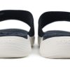 Crocs (WMNS) Reviva Lightweight Cozy Flat Casual Deep Blue Slippers 205474-462