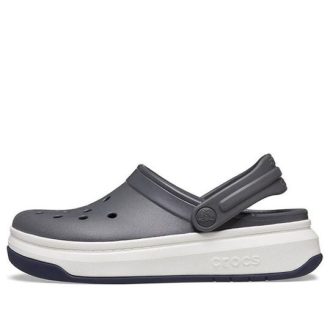 Crocsband Full Force Thick Sole Gray Sandals 206122-07I